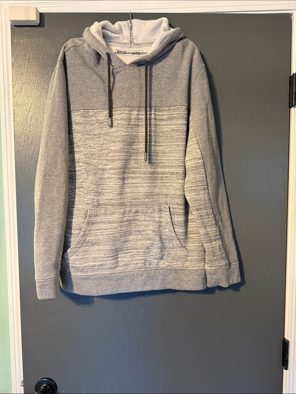 BKE Light Gray Hooded Pullover